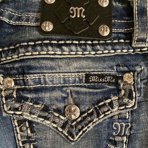 MISS ME bootcut jeans